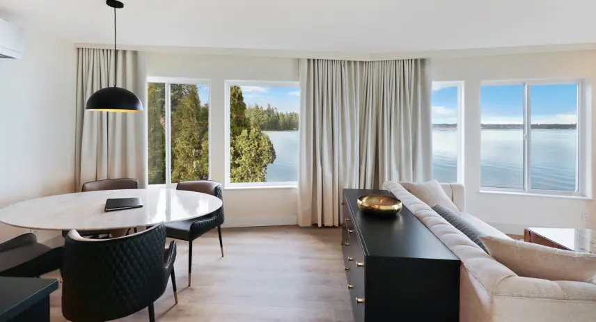Eagle Suite at Kingfisher Pacific Resort and Spa on Vancouver Island