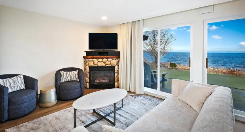 Orca Suite at Kingfisher Pacific Resort and Spa on Vancouver Island