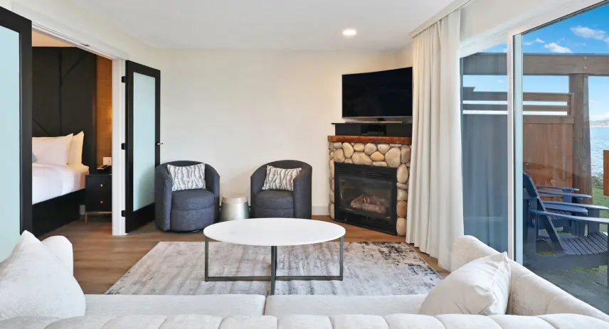 Orca Suite at Kingfisher Pacific Resort and Spa on Vancouver Island