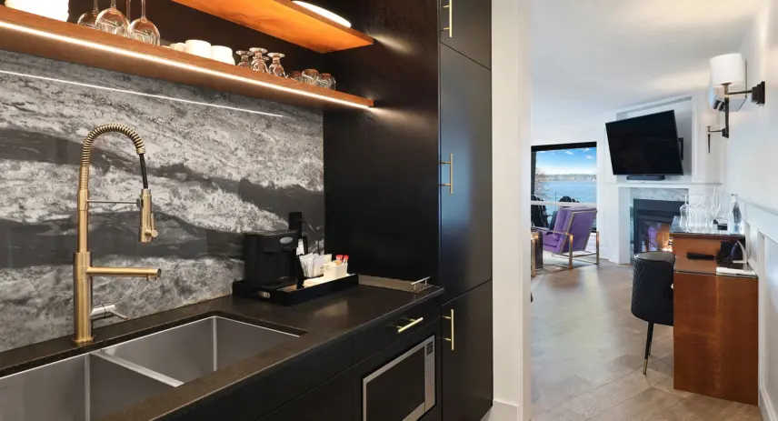 Penthouse Suite PH1 at Kingfisher Pacific Resort and Spa on Vancouver Island