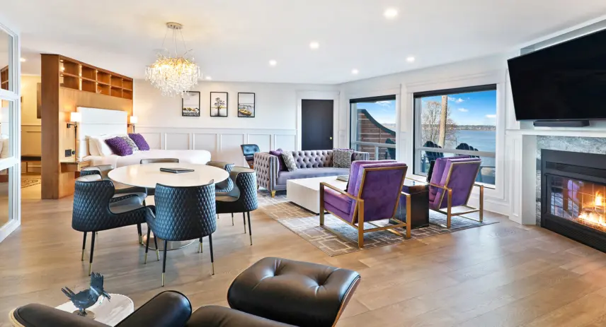 Penthouse Suite PH1 at Kingfisher Pacific Resort and Spa on Vancouver Island