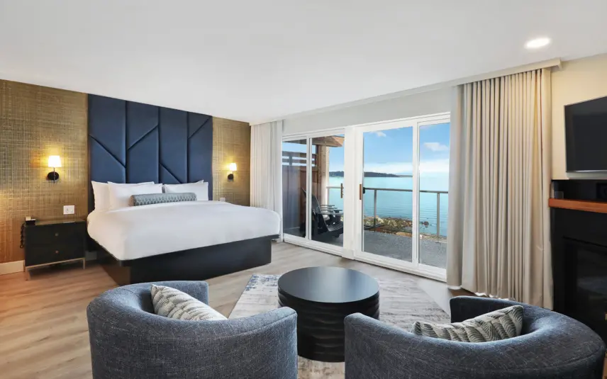 Romance Suite at Kingfisher Pacific Resort and Spa on Vancouver Island