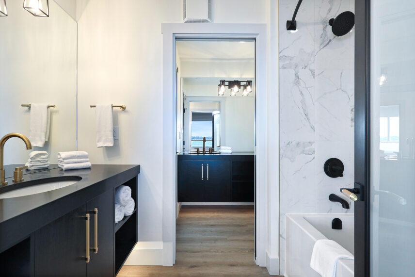 Junior Penthouse Suite PH3 at Kingfisher Pacific Resort and Spa on Vancouver Island