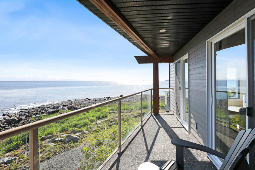 Junior Penthouse Suite PH3 at Kingfisher Pacific Resort and Spa on Vancouver Island